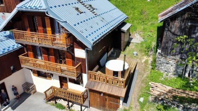 Chalet La Rioule 16 Pers Doucy 외부 사진